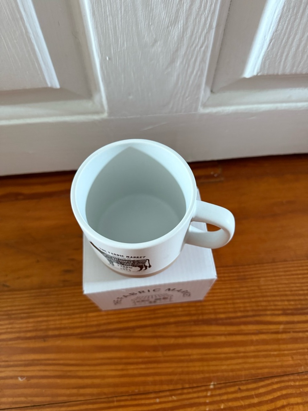 Cow Fabric Cuts Ceramic Mug - Picture 2 of 2